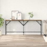 vidaXL Konsolbord Gammalt trä 180 x 29 x 75 cm Konstruerat trä