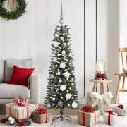 vidaXL Konstgjord julgran Grön 120 cm PVC