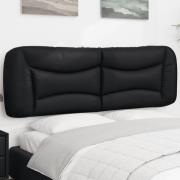 vidaXL Headboard Cushion "Hvar" Black 152 cm Faux Leather