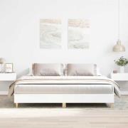 vidaXL Sängram utan madrass vit 180x200cm konstruerat trä