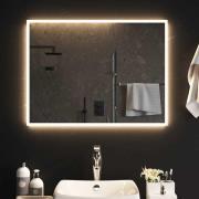 vidaXL Badrumsspegel LED 80x60 cm