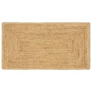 vidaXL Matta Beige 60 x 110 cm Jute