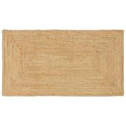 vidaXL Matta Beige 100 x 200 cm Jute
