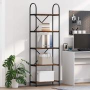 vidaXL Hyllsystem Gammalt trä 60 x 30 x 183 cm Konstruerat trä