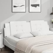 vidaXL Headboard Cushion "Zadar" White 183 cm Faux Leather
