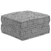 vidaXL Modulär soffa Ljusgrå 70 x 70 x 36 cm tyg