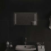 vidaXL Badrumsspegel LED 50x30 cm