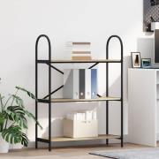 vidaXL Hyllsystem Sonoma ek 80 x 30 x 109 cm Konstruerat trä
