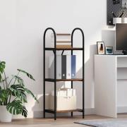 vidaXL Hyllsystem Gammalt trä 40 x 30 x 109 cm Konstruerat trä
