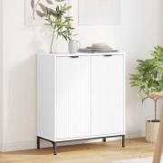vidaXL Sideboard Vit 69,5 x 33 x 82 cm Konstruerat trä