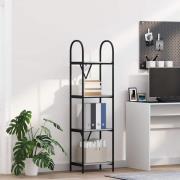 vidaXL Hyllsystem Grå sonoma 40 x 30 x 146 cm Konstruerat trä