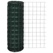 vidaXL Eurofence stål 10 x 1,2 m grön
