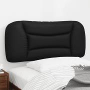 vidaXL Headboard Cushion "Hvar" Black 80 cm Faux Leather