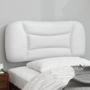 vidaXL Headboard Cushion "Hvar" White 90 cm Faux Leather