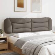 vidaXL Headboard Cushion "Hvar" Taupe 200 cm Fabric
