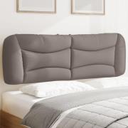 vidaXL Headboard Cushion "Hvar" Taupe 160 cm Fabric