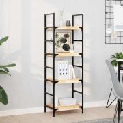 vidaXL Svävande hyllor 3 st 40x30x4 cm obehandlat massivt akaciaträ