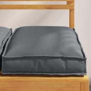 vidaXL Palldyna för sits 2 pcs Antracit 40 x 40 x 8 cm Oxford tyg