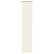 vidaXL Rullgardin mörkläggning naturvit 55x210 cm tyg bredd 50,7 cm