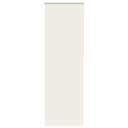 vidaXL Rullgardin mörkläggning naturvit 80x210 cm tygbredd 75,7 cm