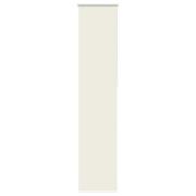 vidaXL Rullgardin mörkläggning naturvit 60x230 cm tygbredd 55,7 cm
