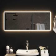 vidaXL Badrumsspegel LED 100x40 cm