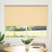 vidaXL Rullgardin för mörkläggning 140 x 175 cm beige