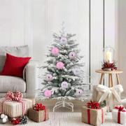 vidaXL Julprydnad Set 15 pcs Rosa