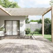 vidaXL Markis vertikal vit 100x800 cm oxfordtyg