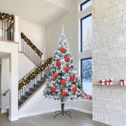 vidaXL Julprydnad Set 4 pcs Röd XXL