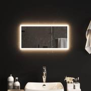 vidaXL Badrumsspegel LED 60x30 cm