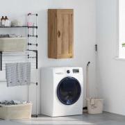 vidaXL Väggskåp Artisan Ek 34,5 x 34 x 90 cm Konstruerat trä