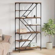 vidaXL Hyllsystem Gammalt trä 91 x 36 x 176 cm Konstruerat trä