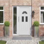 vidaXL Planteringskärl 2 pcs Silver 30 x 30 x 75 cm Rostfritt stål