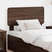 vidaXL Huvudgavel med huvudgavel Brun Ek 75 cm Konstruerat trä