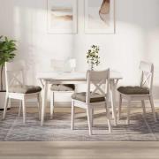 vidaXL Sittkuddar 4 pcs Taupe 40 x 40 cm Mikrofiber Tyg