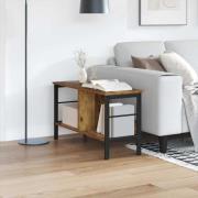 vidaXL Hyllsystem Gammalt trä 82 x 32 x 47 cm Konstruerat trä