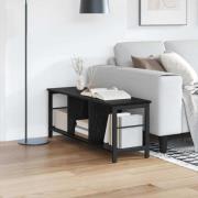 vidaXL Hyllsystem Svart Ek 102 x 32 x 40,5 cm Konstruerat trä