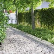 vidaXL Gräskanter 10 pcs Silver 103 x 0,05 x 22 cm Rostfritt stål