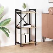 vidaXL Bokhylla Sonoma ek 40 x 30 x 83 cm Konstruerat trä