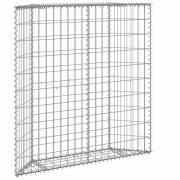 vidaXL Gabion trapets upphöjd galvaniserat stål 100x20x100 cm