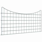 vidaXL Dammskydd Set 5 pcs Grön 100 x 50 cm Stål