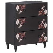 vidaXL Förvaringsskåp Flerfärgsdesign 60 x 33,5 x 75 cm