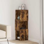 vidaXL Hörnskåp Vit 30,5x30x95cm Konstruerat trä