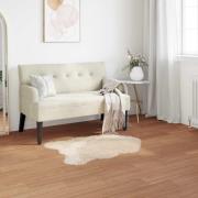 vidaXL Fusk Skinnmatta Tafalla Beige 60 x 90 cm Polyester