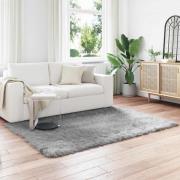 vidaXL Fusk Skinnmatta Tafalla Grå 120 x 170 cm Polyester