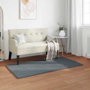 vidaXL Fusk-kaninpälsmatta Olite Antracit 80 x 150 cm Polyester