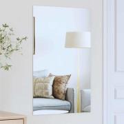 vidaXL Väggspegel 50 x 80 cm härdat glas