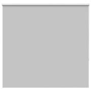 vidaXL Rullgardin mörkläggning ljusgrå 160x130 cm tyg bredd 156,6 cm