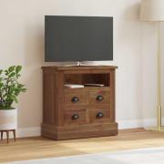 vidaXL Förvaringsskåp Naturfärg 60 x 30 x 60 cm Massivt teakträ